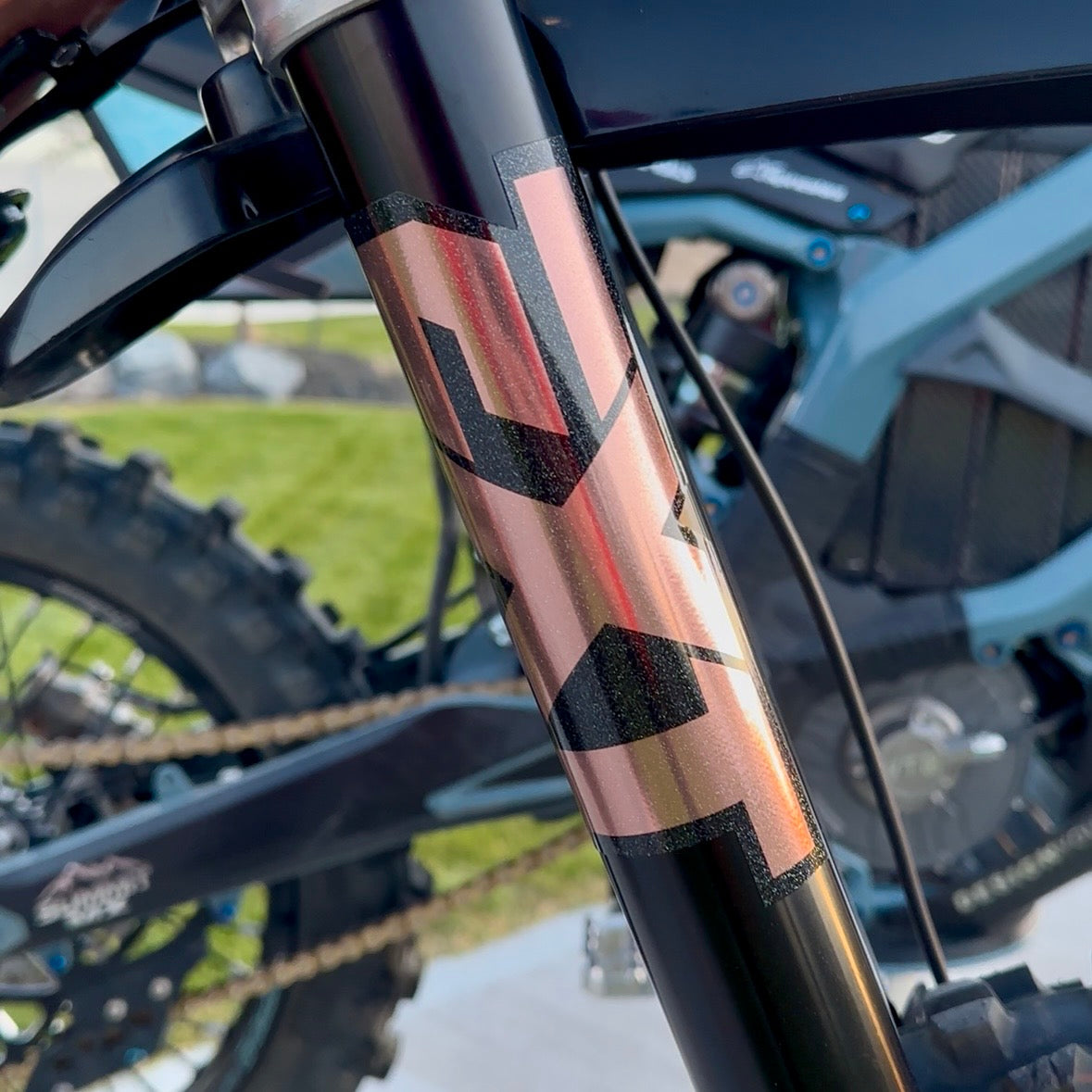 EXT Fork Tube Decal
