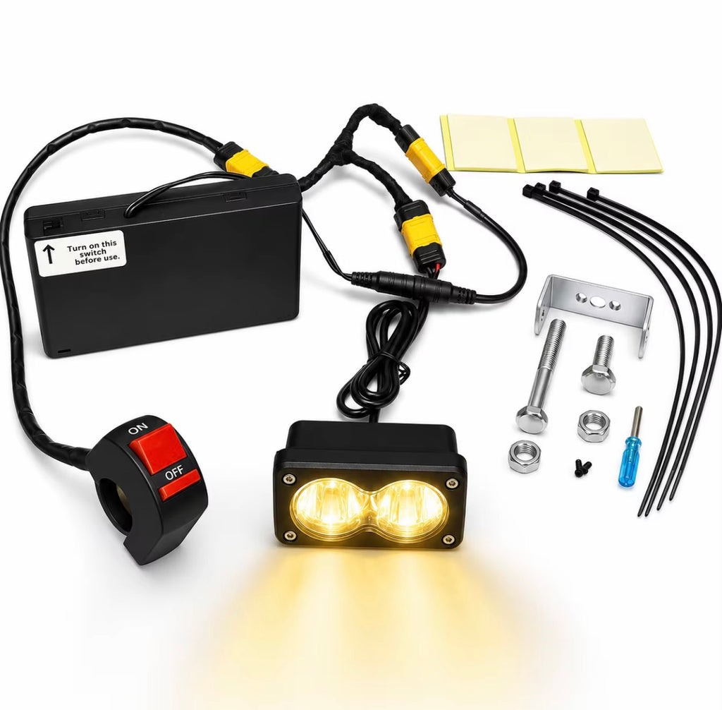 Battery powered Baja light