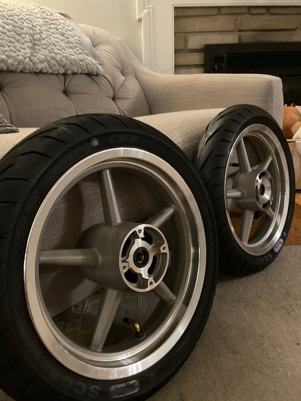 14 inch cst wheelset