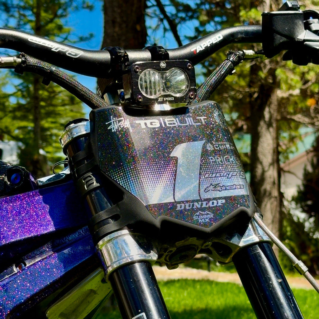 Horizon Number Plate Decal