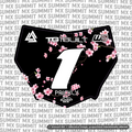 Cherry Blossom Number Plate Decal