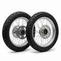 [PREORDER] CHROME or BLACK 14" Supermoto Wheelsets
