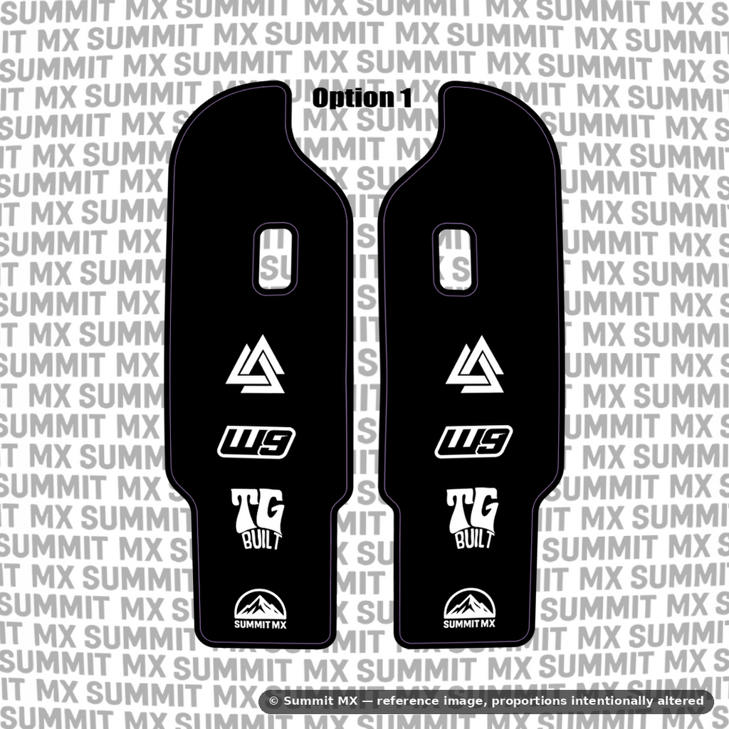 DNM Fork Guard Decal