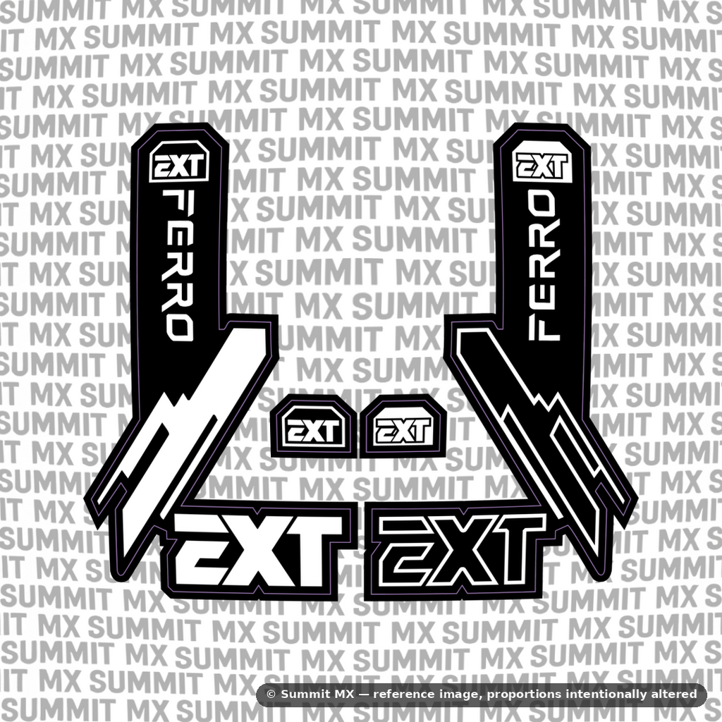 EXT Ferro Fork Tube Decal