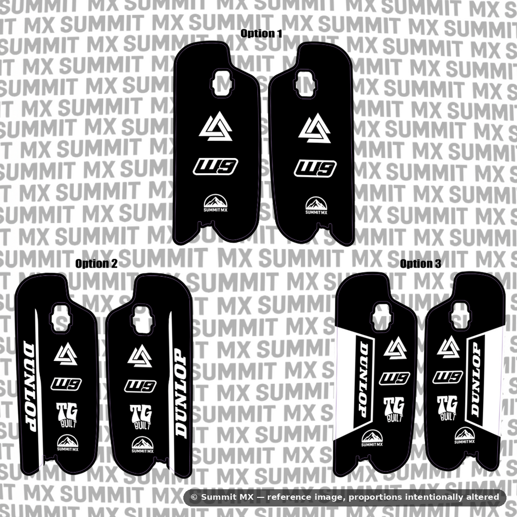 Fastace ALX13RC Fork Guard Decal
