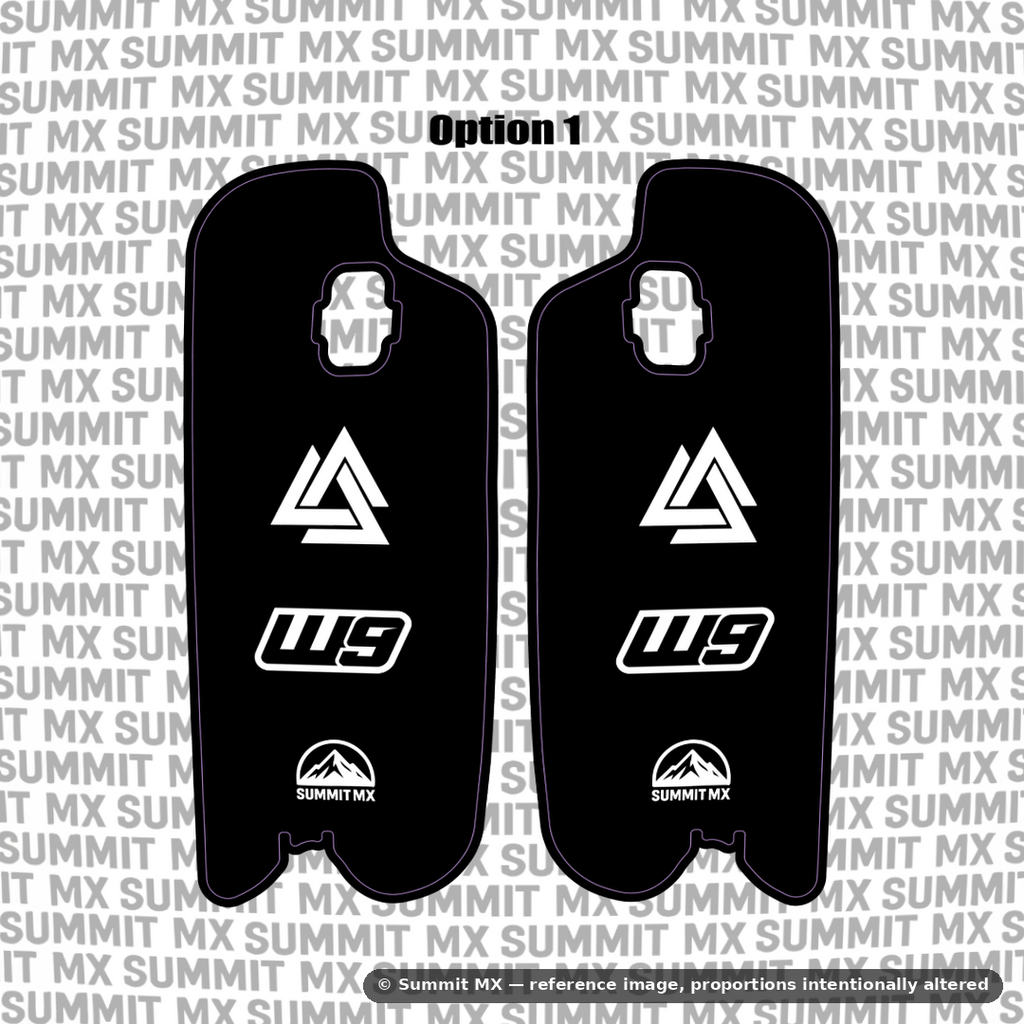 Fastace ALX13RC Fork Guard Decal