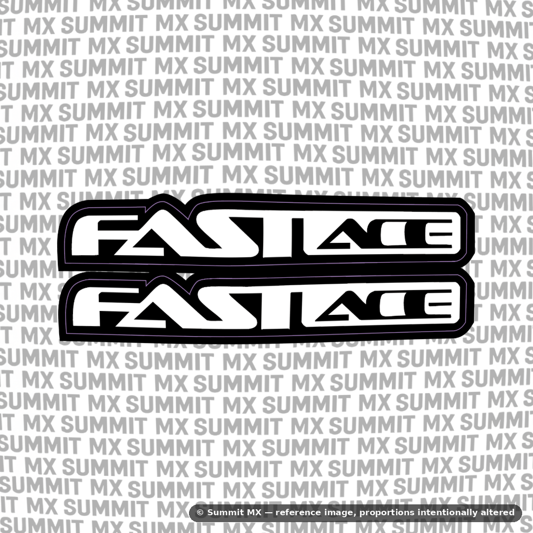 Fastace Fork Tube Decal (Without Fastace Icon)