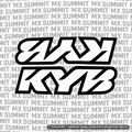 KYB Fork Tube Decal