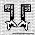 Marzocchi Bomber Fork Tube Decal