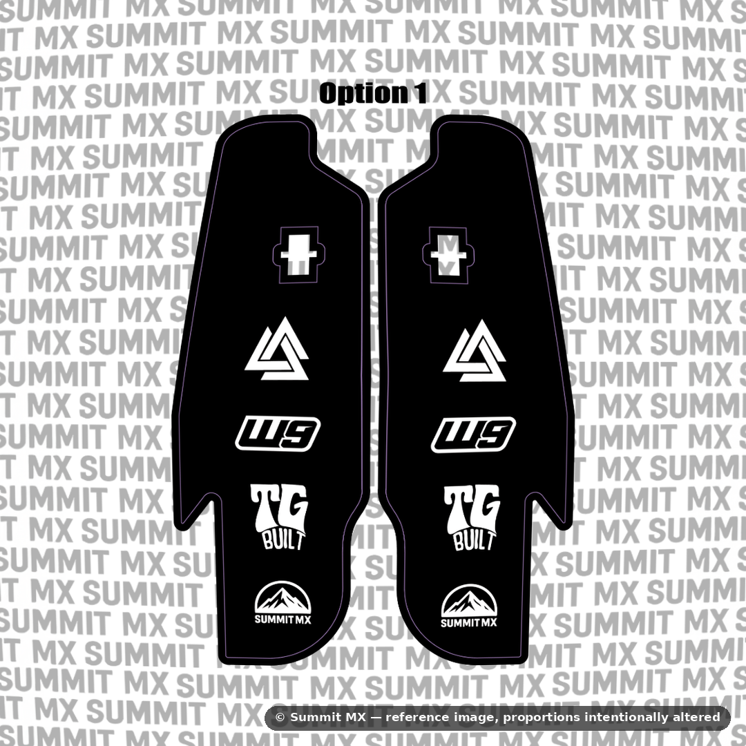 RFloXa/Fastace Gravitee Fork Guard Decal