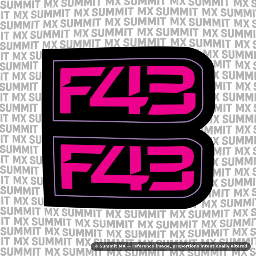 Sirris "F43" Fork Decal