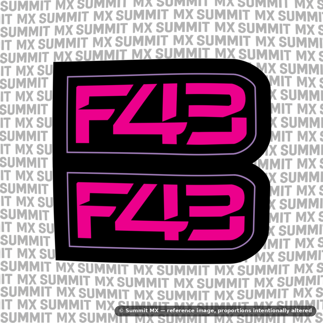 Sirris "F43" Fork Decal