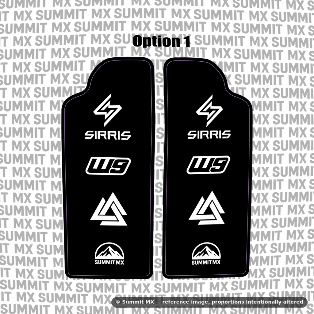 Sirris Fork Guard Decal