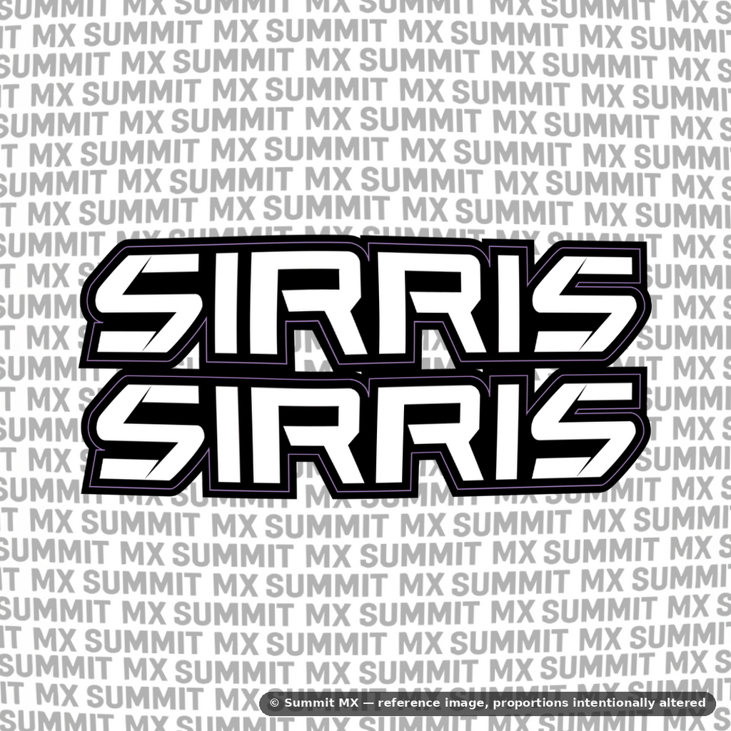 Sirris Fork Tube Decal