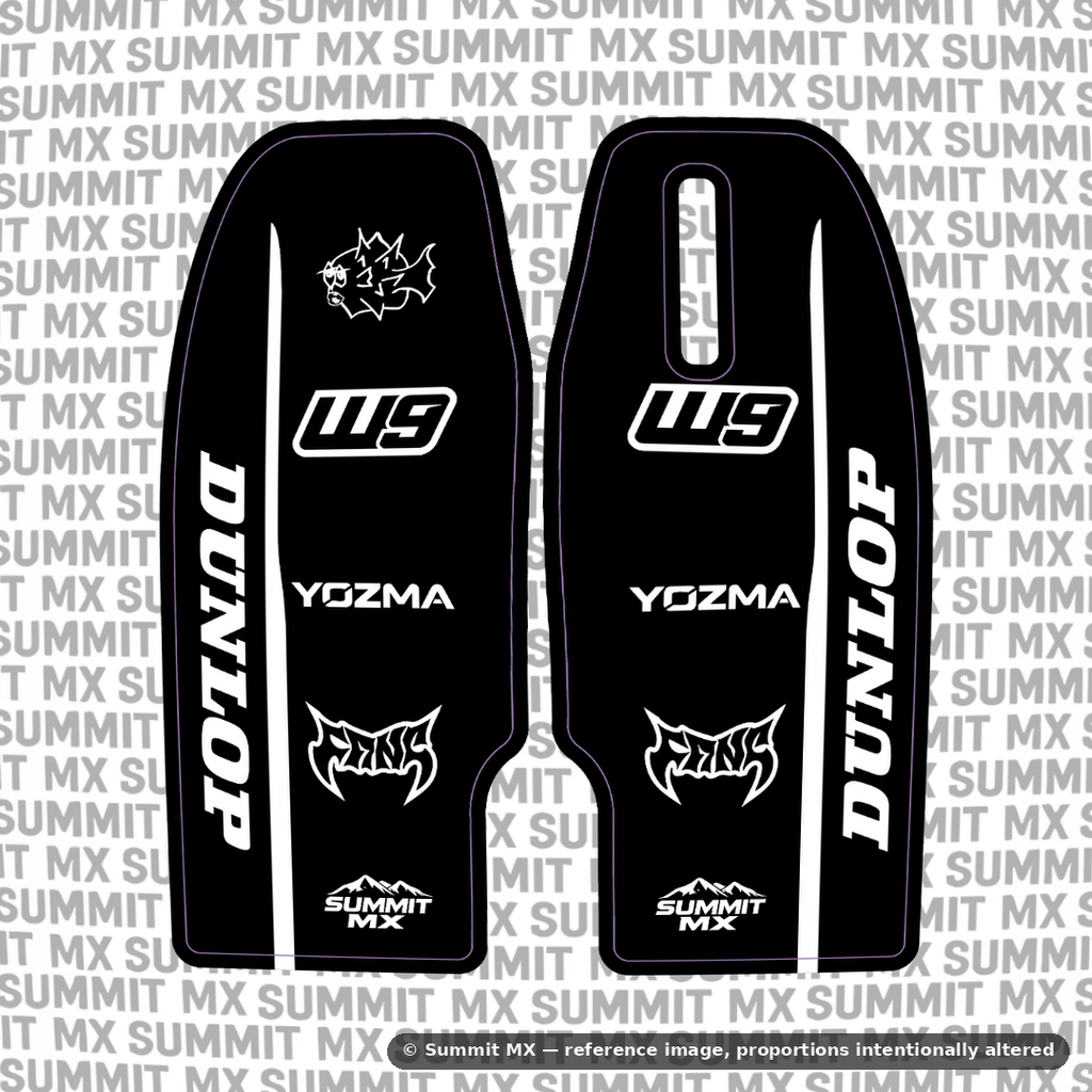 Yozma IN10 Fork Guard Decals
