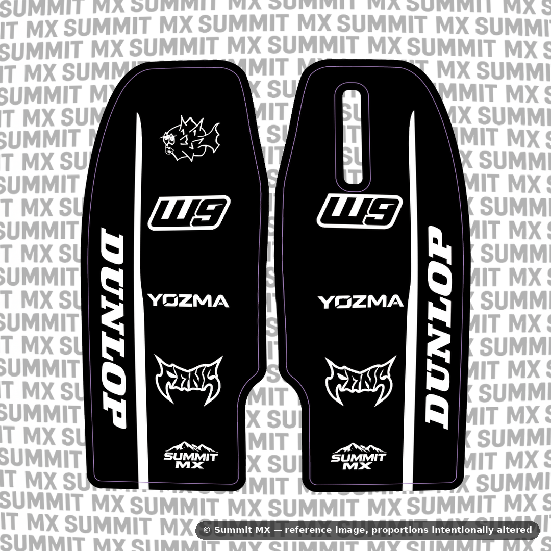 Yozma IN10 Fork Guard Decals